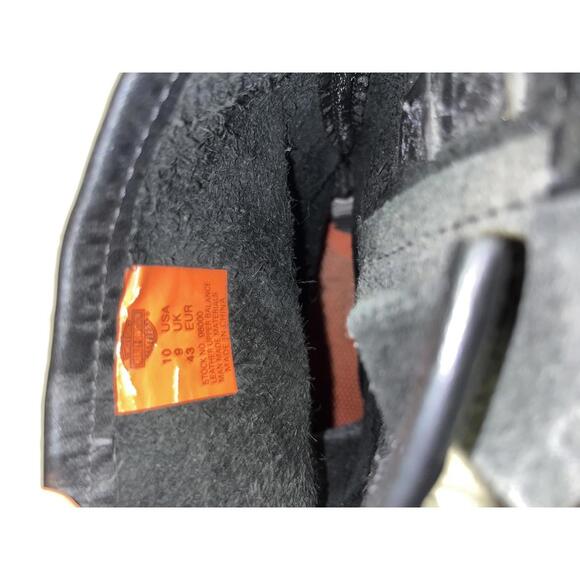 Harley-Davidson USA Engineer Leather Motorcycle Riding Boots No. 98000 Size 10 - Picture 8 of 9